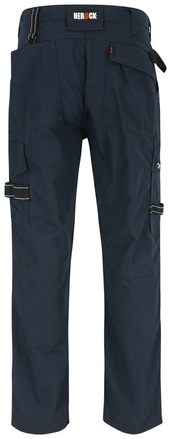 Herock Arbeitshose Apollo Hose Wasserabweisend - bequem & leicht - 8 Taschen - Regelbarer Bund