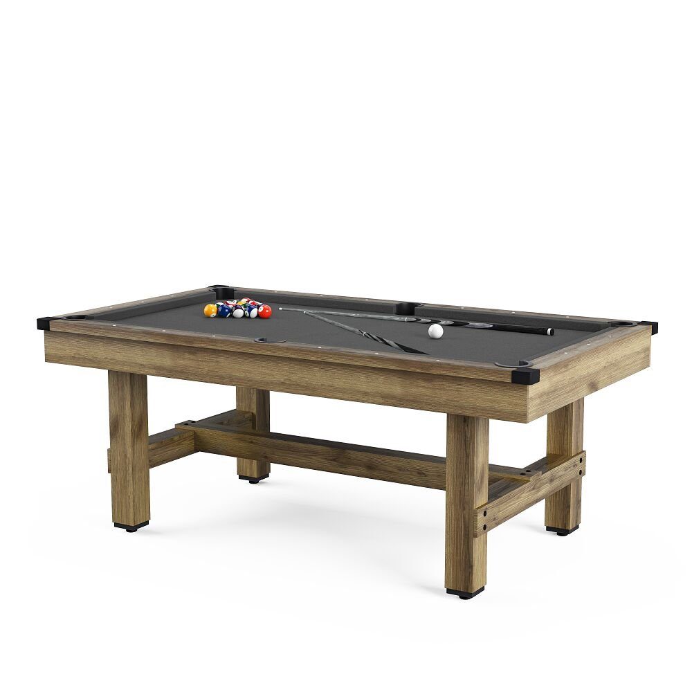 BISON Billardtisch Billardtisch Bounty in 6.5 ft und 8 ft, 6.5 ft (213x121 cm) oder 8 ft (252x150 cm) Pool Billardtisch