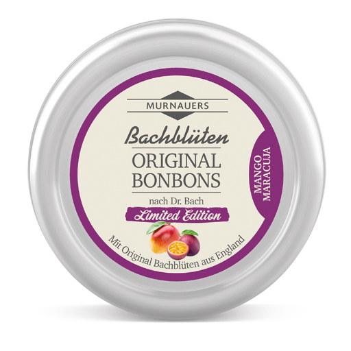 BACHBLÜTEN Murnauers Orig.Bonbons Mango-Maracuja  50 g  Bonbons