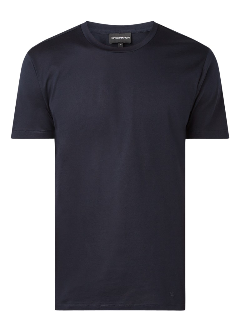 Tricou cu guler rotund Emporio Armani