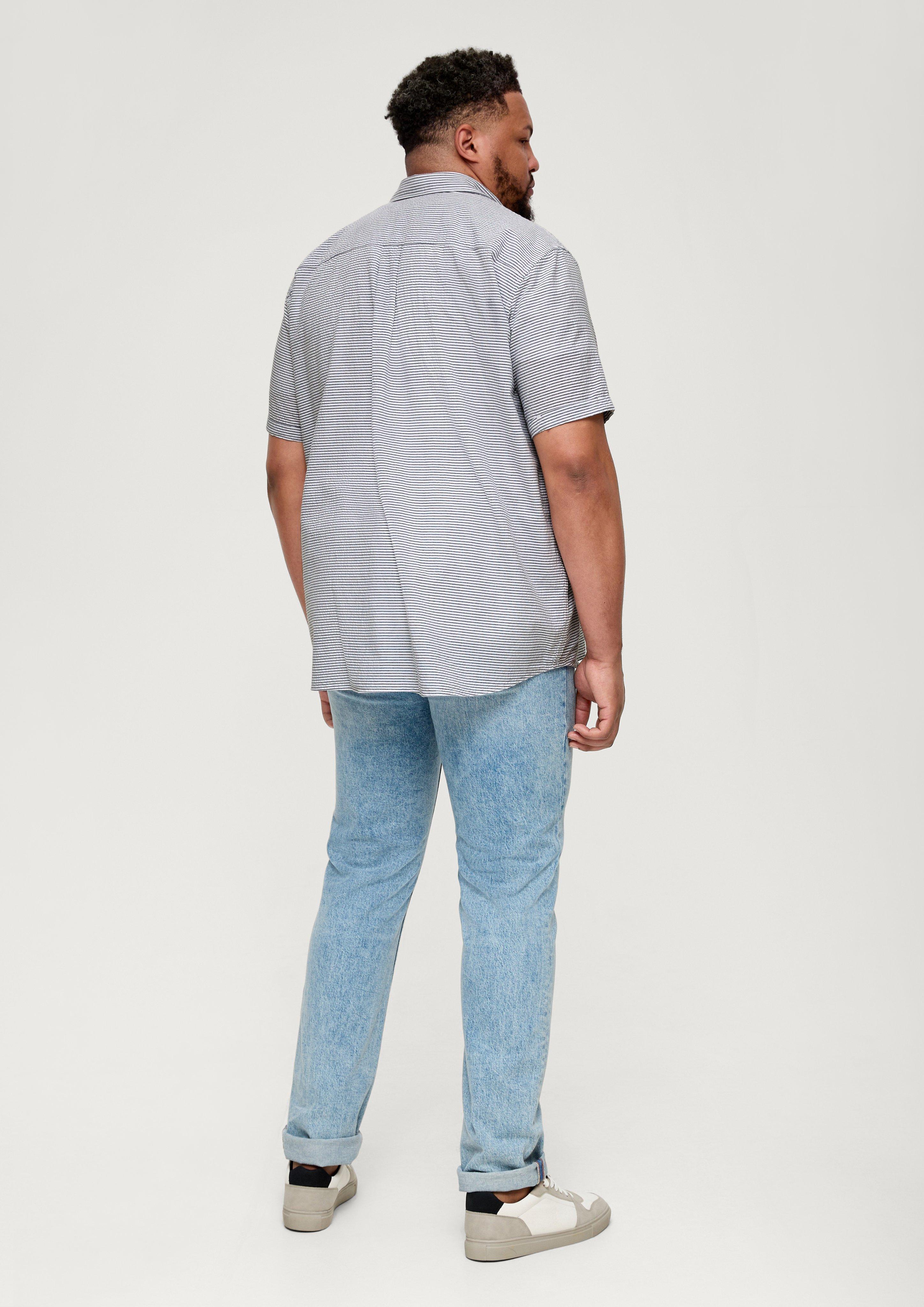 Baumwollhemd aus Seersucker  2135653-59G4