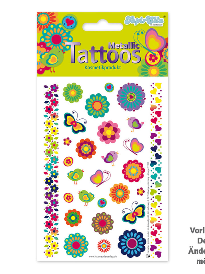Lutz Mauder Temporäre Tattoos 