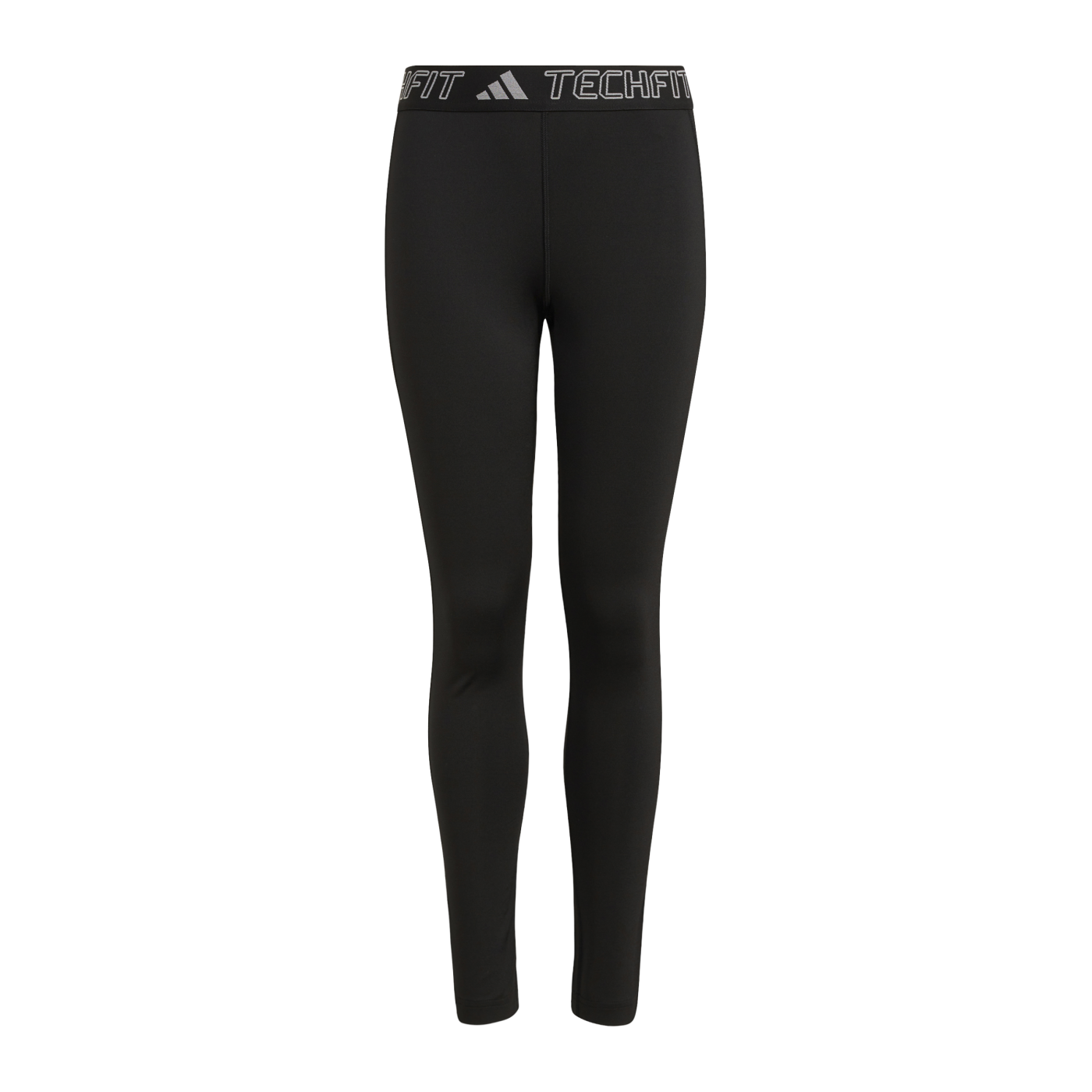 adidas Techfit Leggings Kids Schwarz Weiss