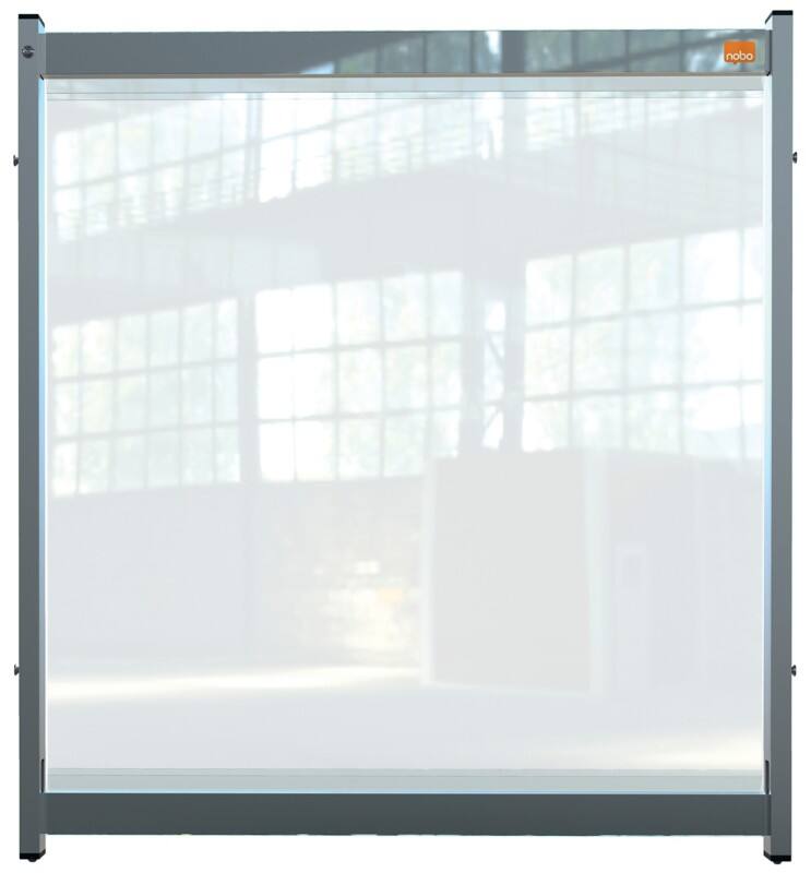 Nobo Schutzscheibe Premium Plus Modularsystem PVC Transparent 800 X 700 x 40 mm