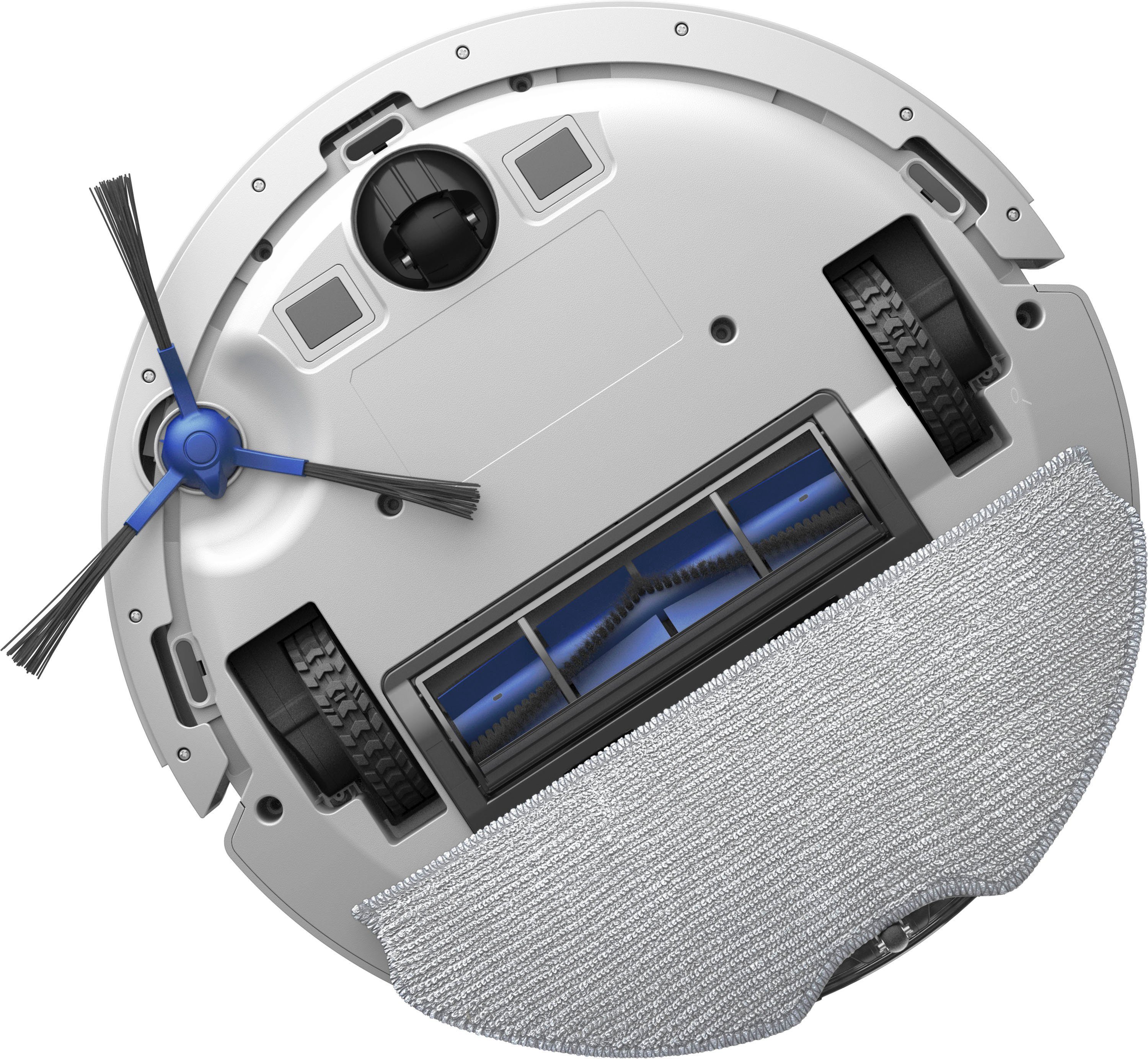 Medion® Saugroboter X10 SW, mit Lasernavigation und Wischfunktion, 20 W, 2.700Pa Saugkraft, 2in1 Roboterstaubsauger, präzise Kartenerstellung