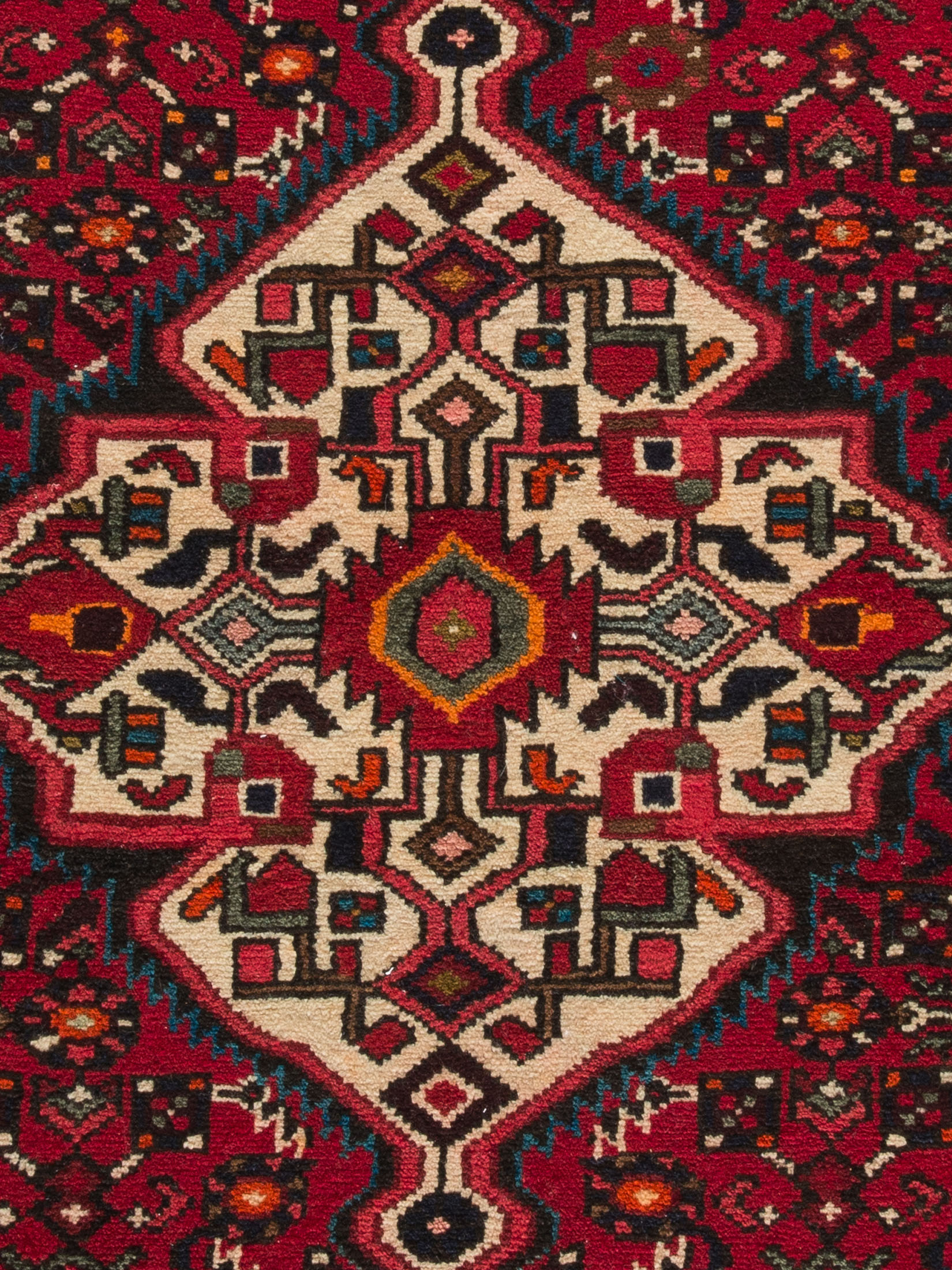 Hosseinabad Hamadan ca. 162 x 212 cm, Unikat / Einzelstück