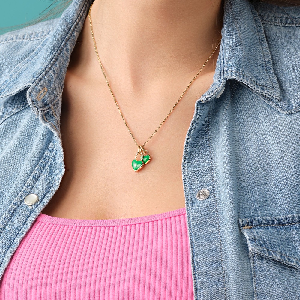 GMK Collection Chaînette Acier inoxydable, Émail collier