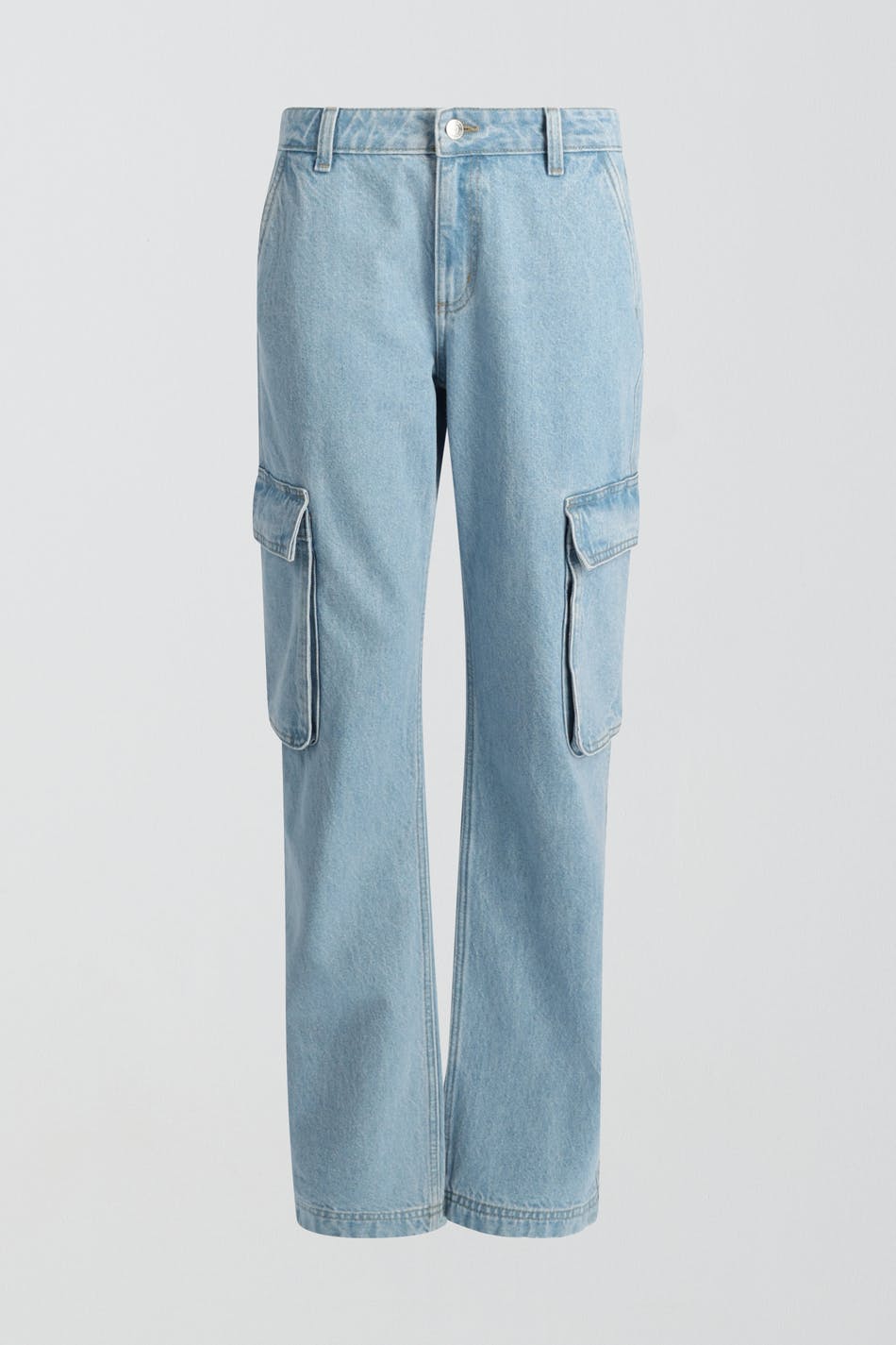 Low waist cargo jeans