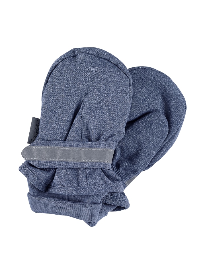 Sterntaler Fäustlinge uni in tintenblau melange günstig kaufen