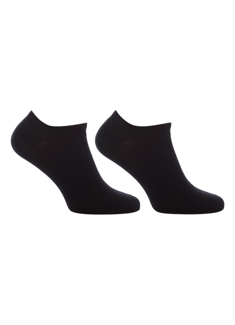 Chaussettes noires Tommy Hilfiger pour baskets (lot de 2)