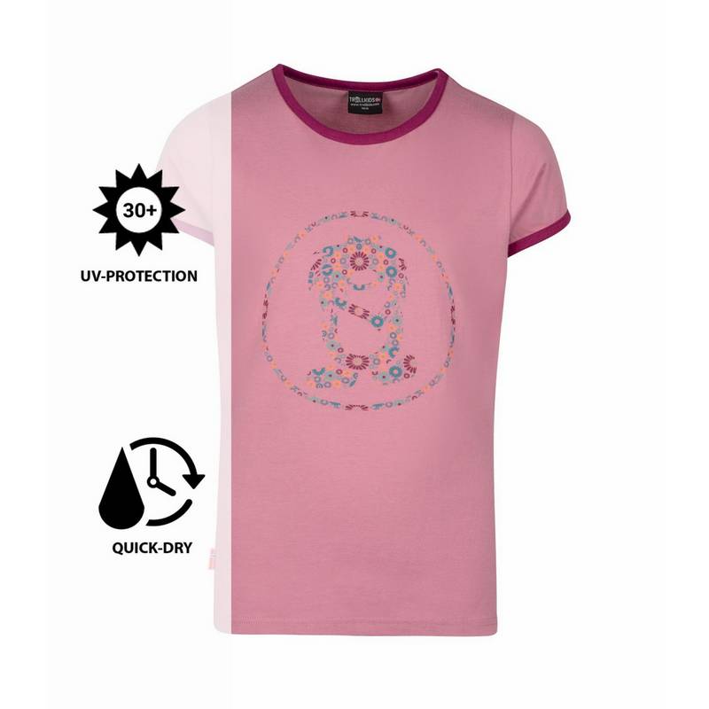 Trollkids Flower Troll T-Shirt Mädchen