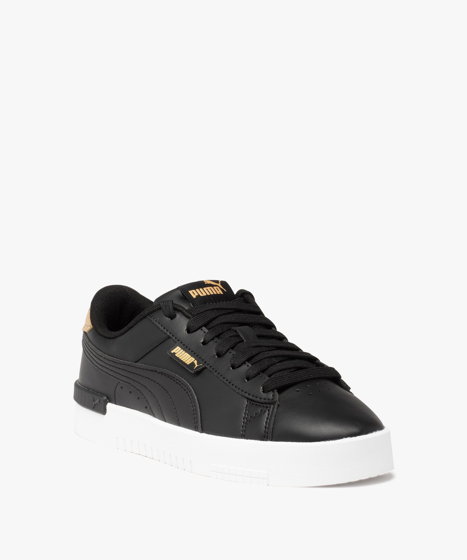 Baskets femme unies à lacets détails métal – Puma Jada noir | GEMO