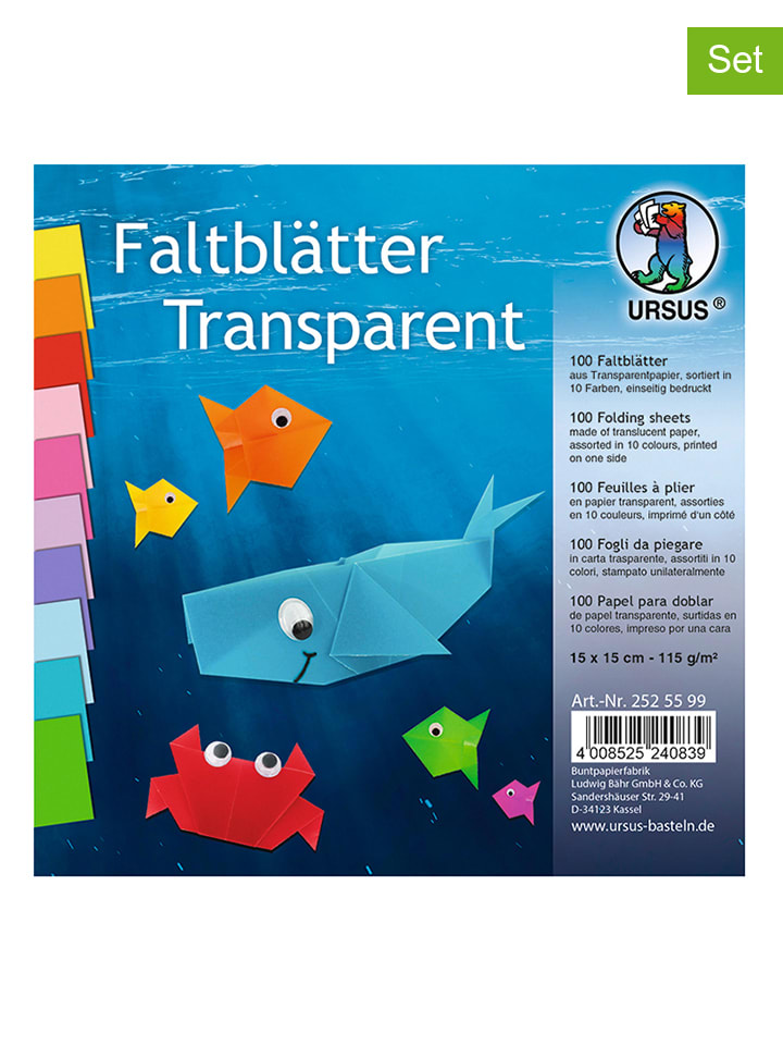 URSUS Faltblätter - 100 Stück günstig kaufen onesize