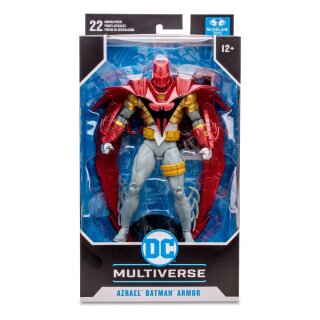 DC Multiverse Actionfigur Azrael Batman Armor (Knightsend) 18 cm