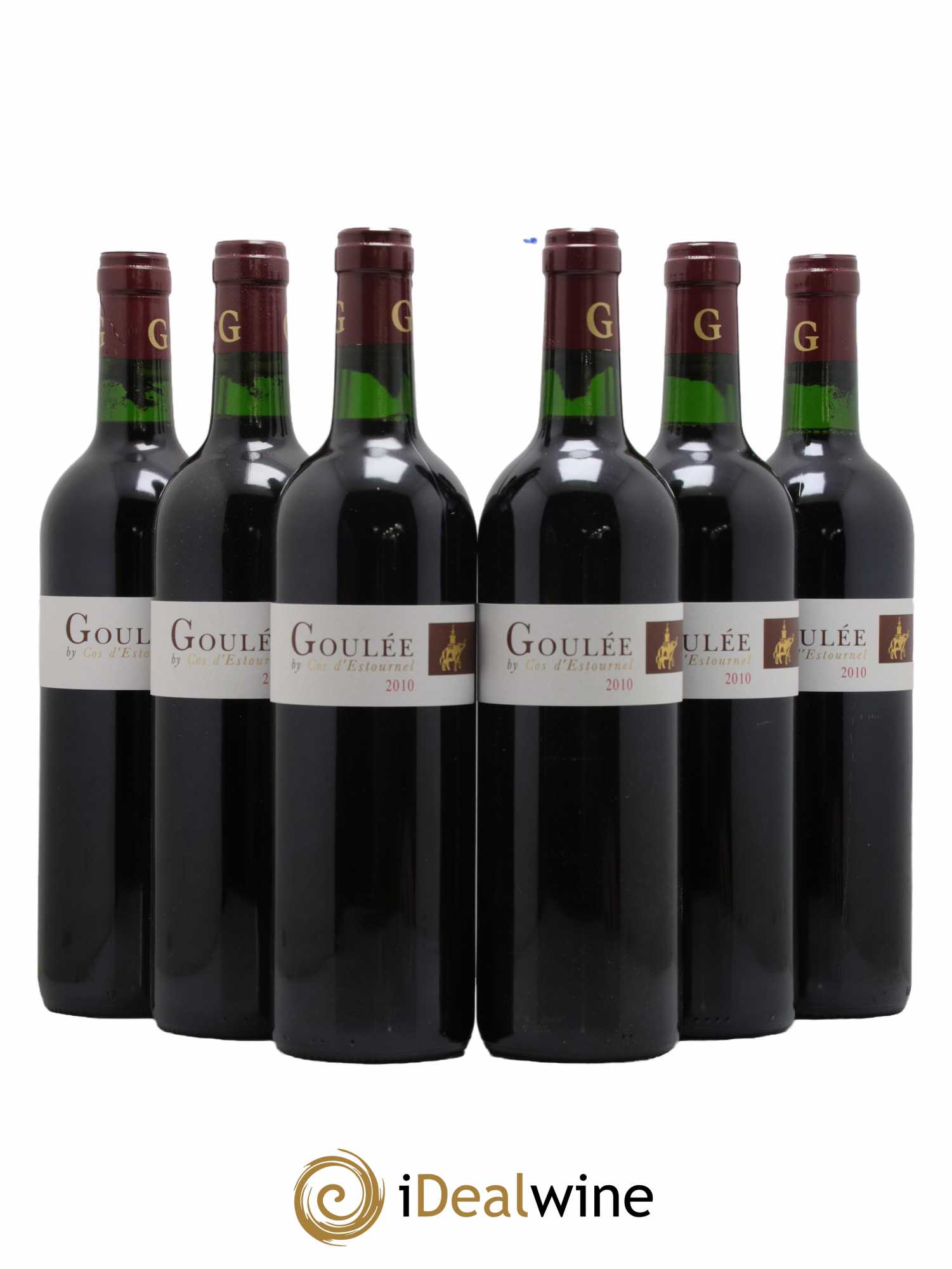Goulée By Cos d'Estournel  2010 - Lot de 6 Bouteilles