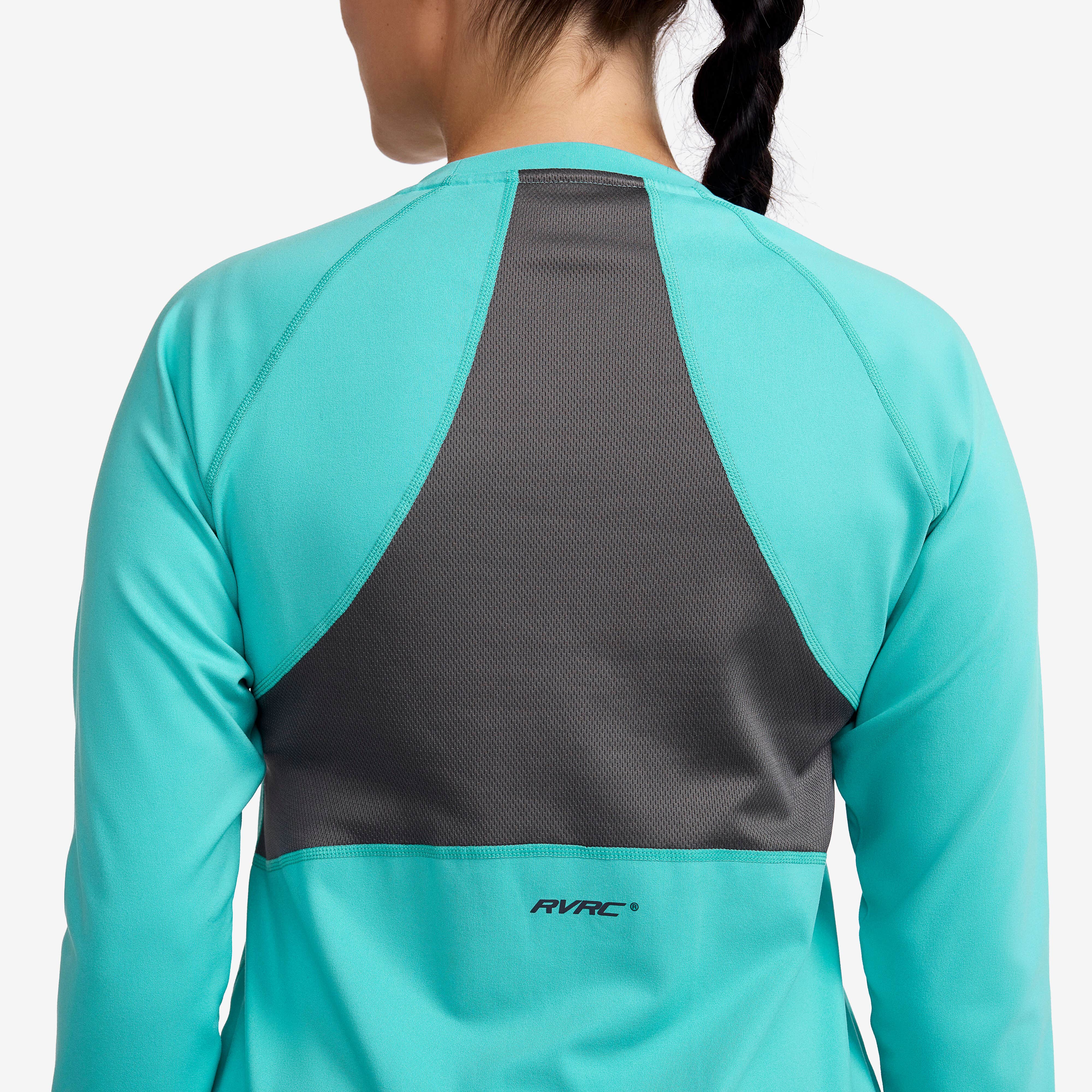 Prep Crew Neck Top Femme Porcelain