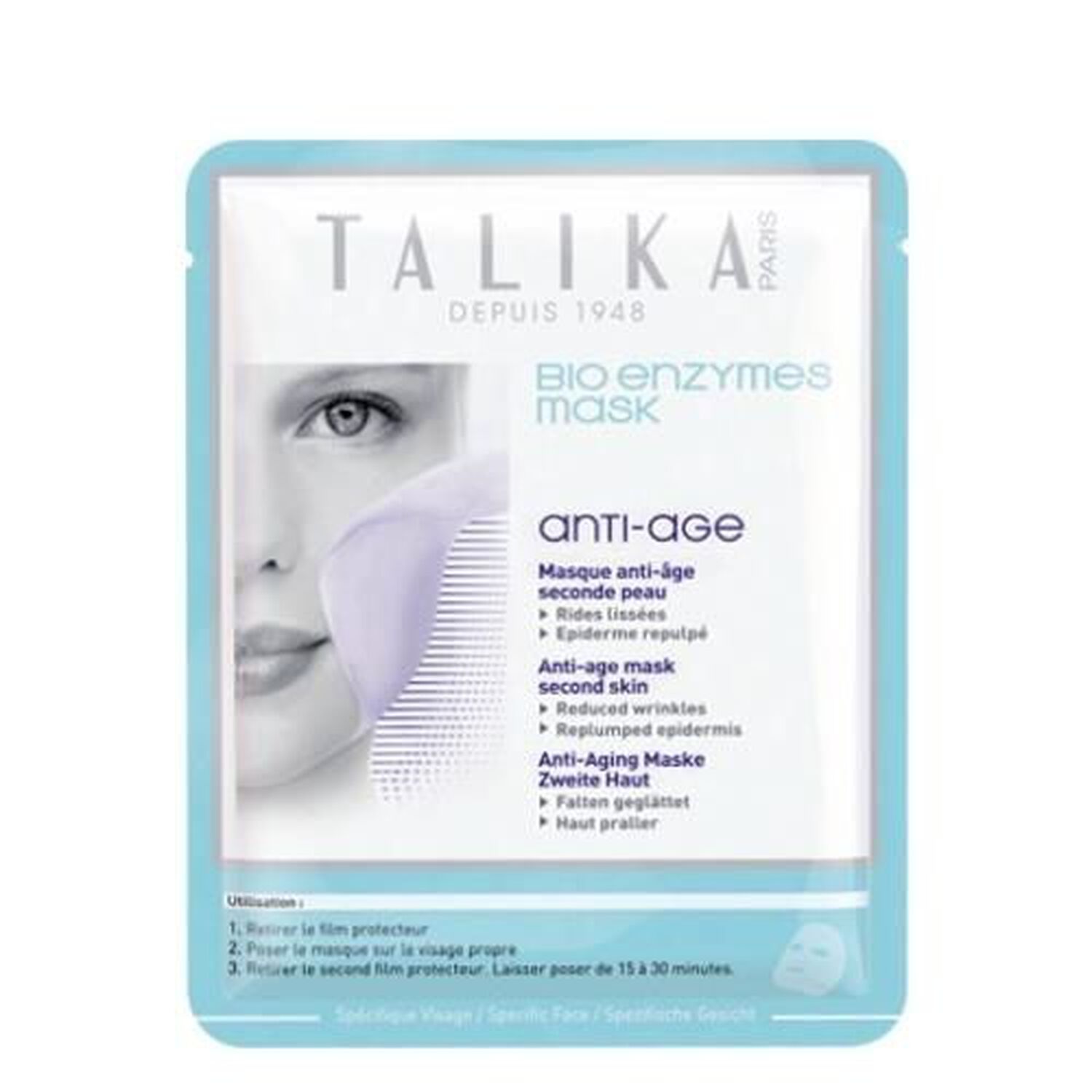 Talika Bio Enzymes Mask Masque Anti-Âge en Biocellulose
