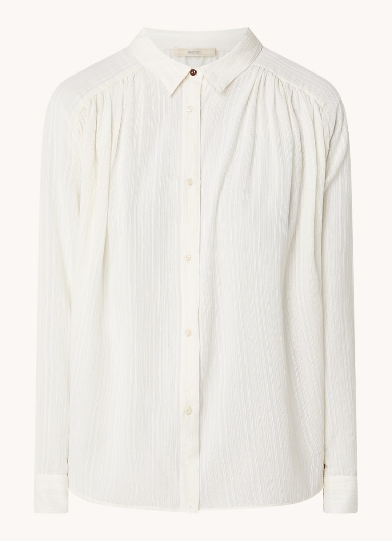 Sessùn Stael semi-transparent textured blouse