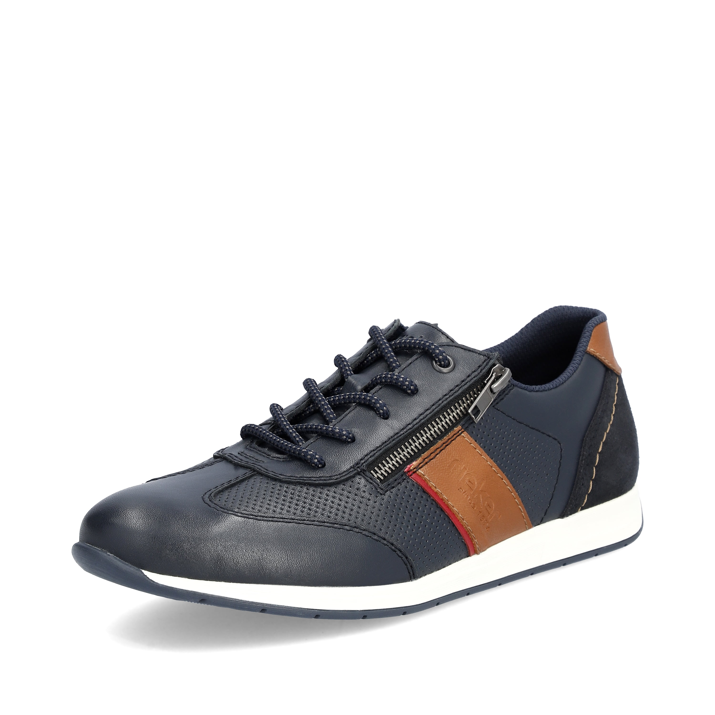 Rieker Herren Schnürschuhe ozeanblau