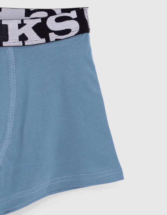 Boxers rouge et bleu garçon