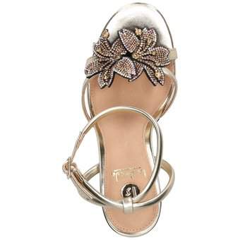 La Strada Sandale in gold