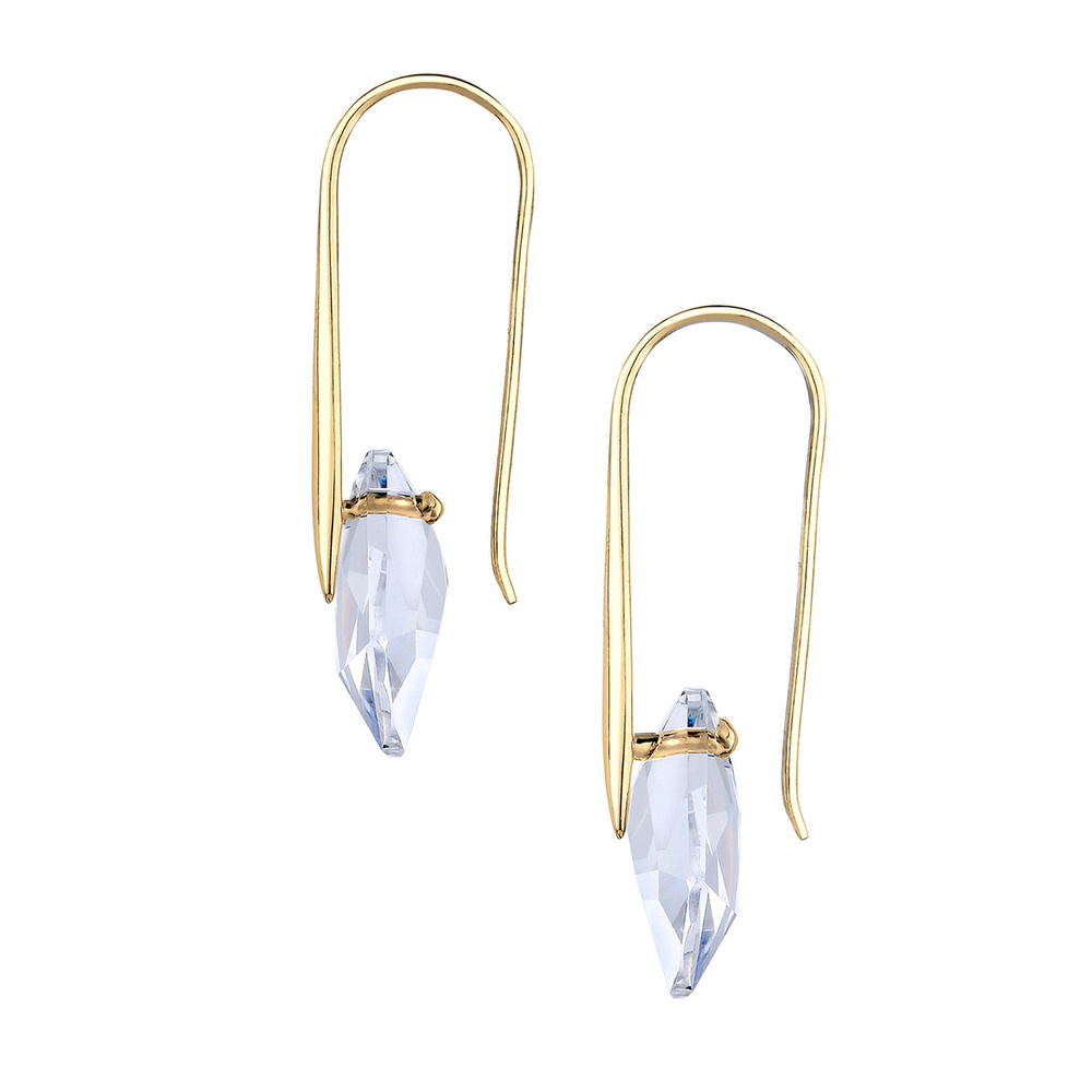 Elli Elli Boucles d'Oreilles Goutte Noble Trend avec Cristaux Boucles d'Oreilles Femme Boucles d'oreilles