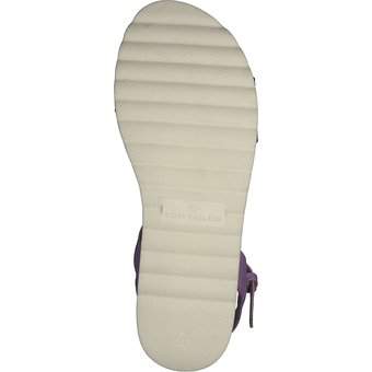 Tom Tailor Sandale in lila