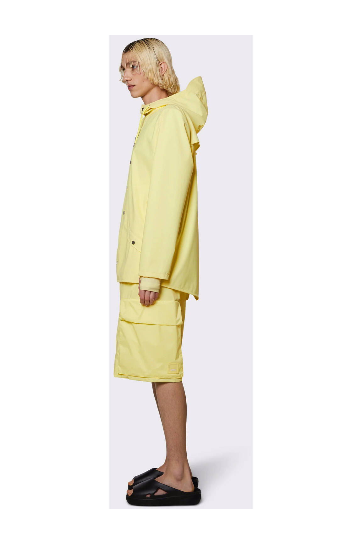 Rains Impermeables Trenchs Unisexe couleur jaune