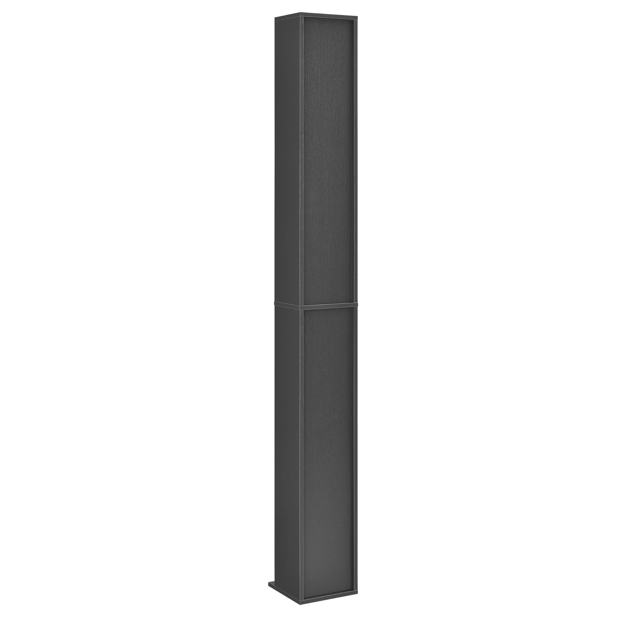 en.casa CD-Regal, Aventoft 12 Fächer Standregal