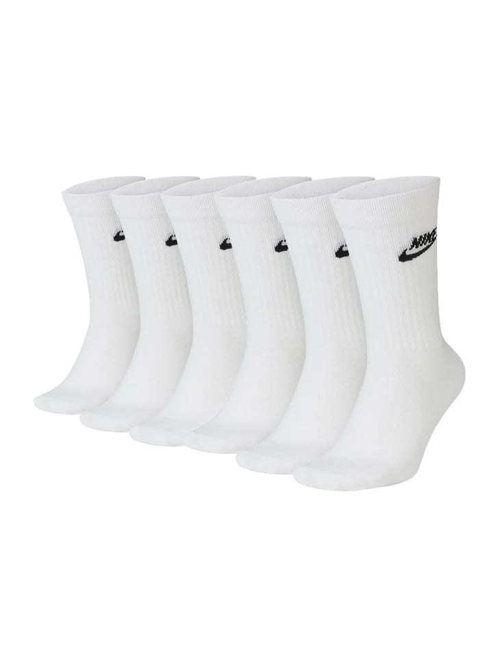Nike Socken Everyday Sportswear 6P in White günstig kaufen