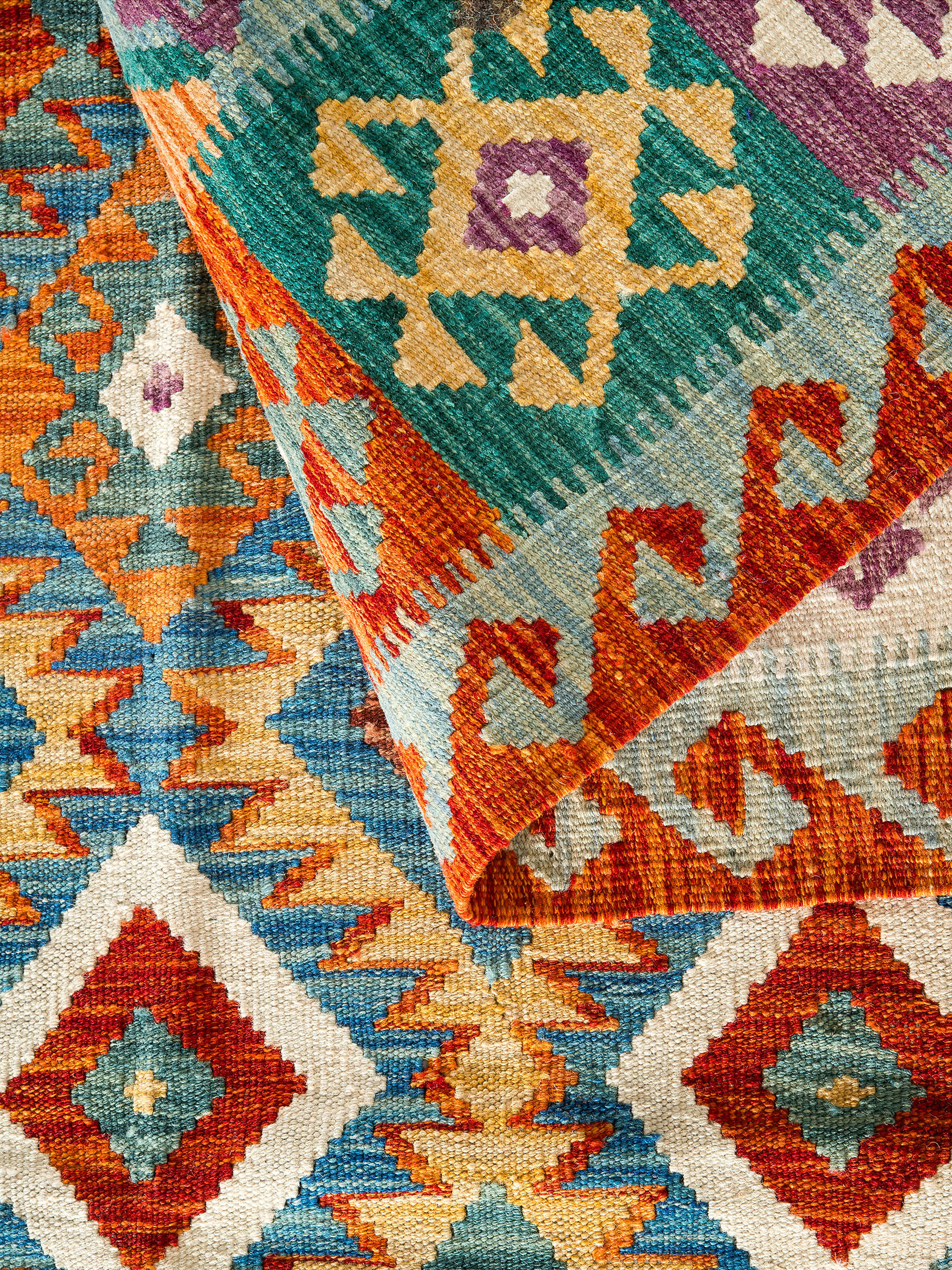 Afghan Kelim ca. 210 x 301 cm, Unikat / Einzelstück