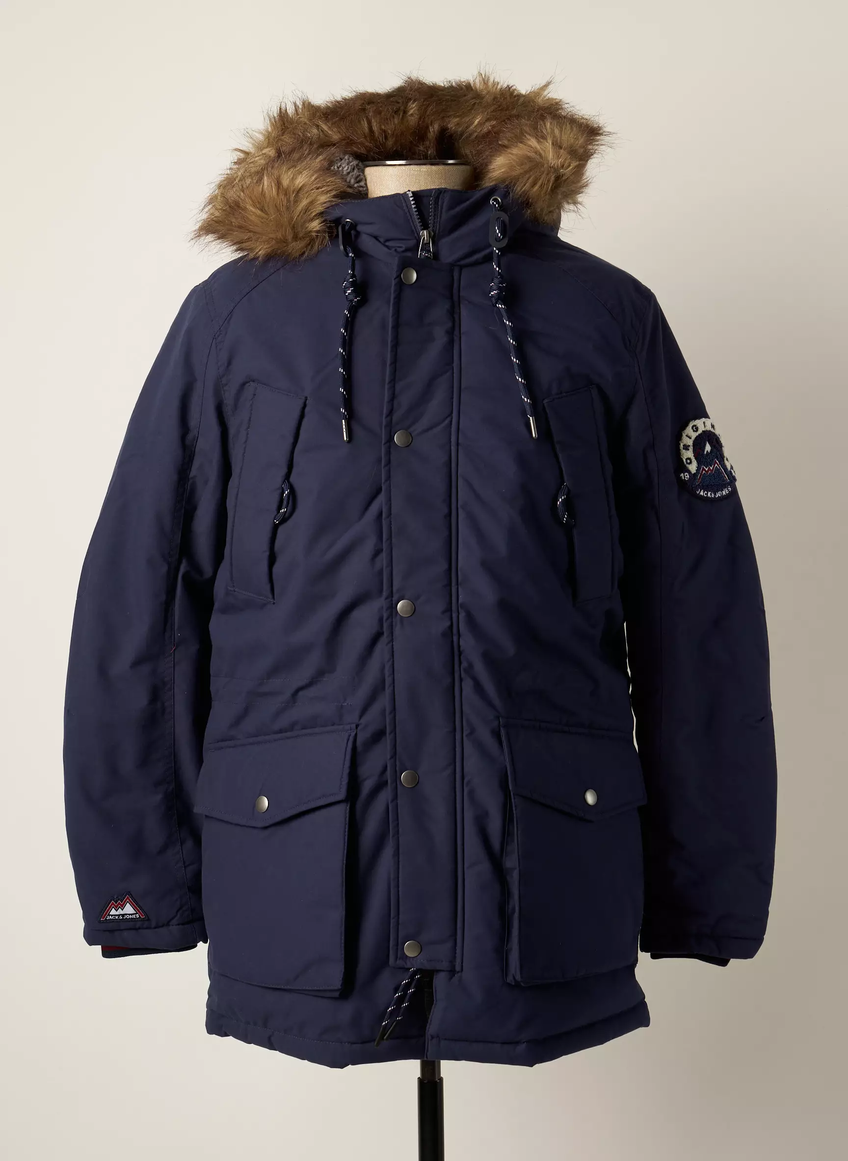 Jack Jones Parkas Homme couleur bleu