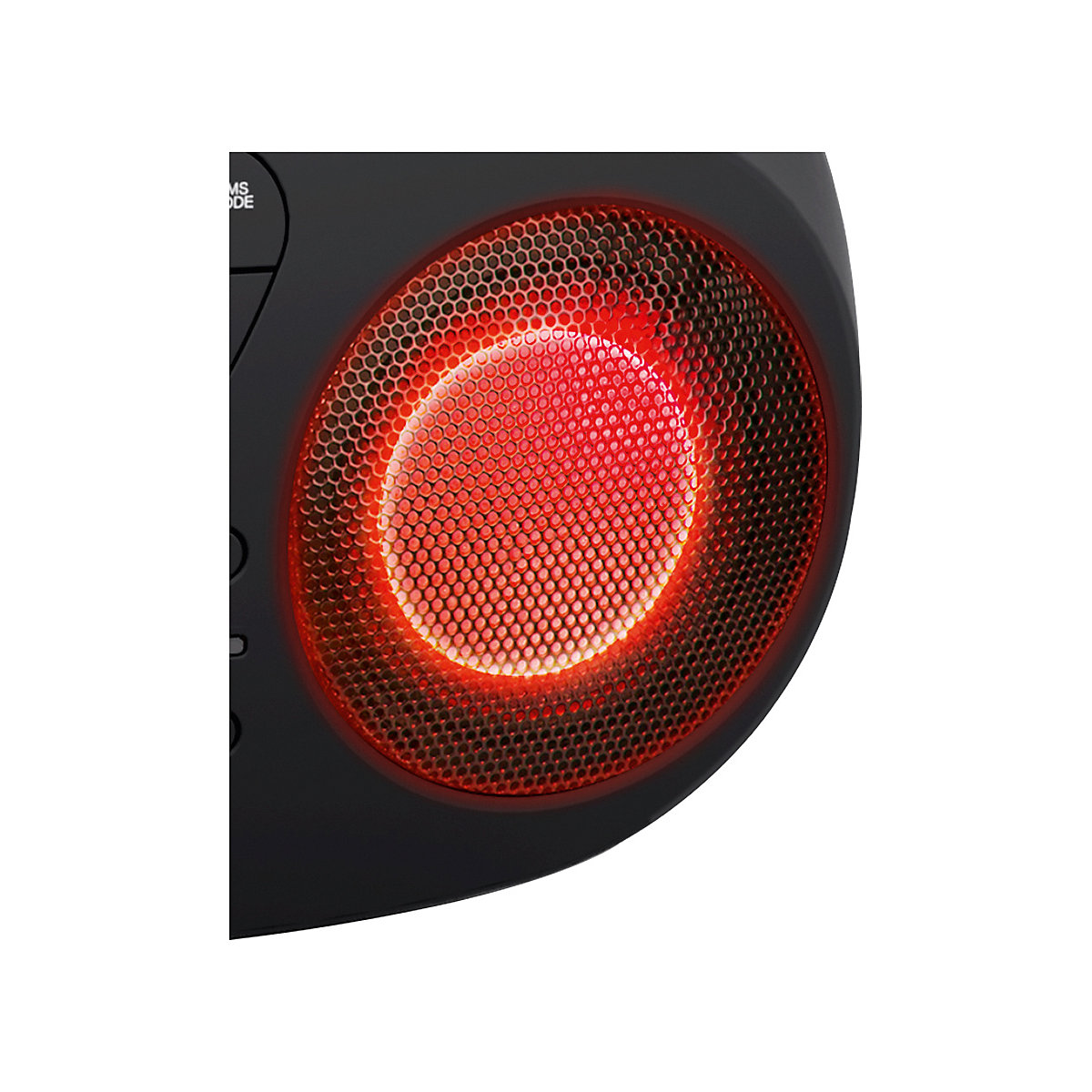 Tragbares CD/Radio mit USB schwarz