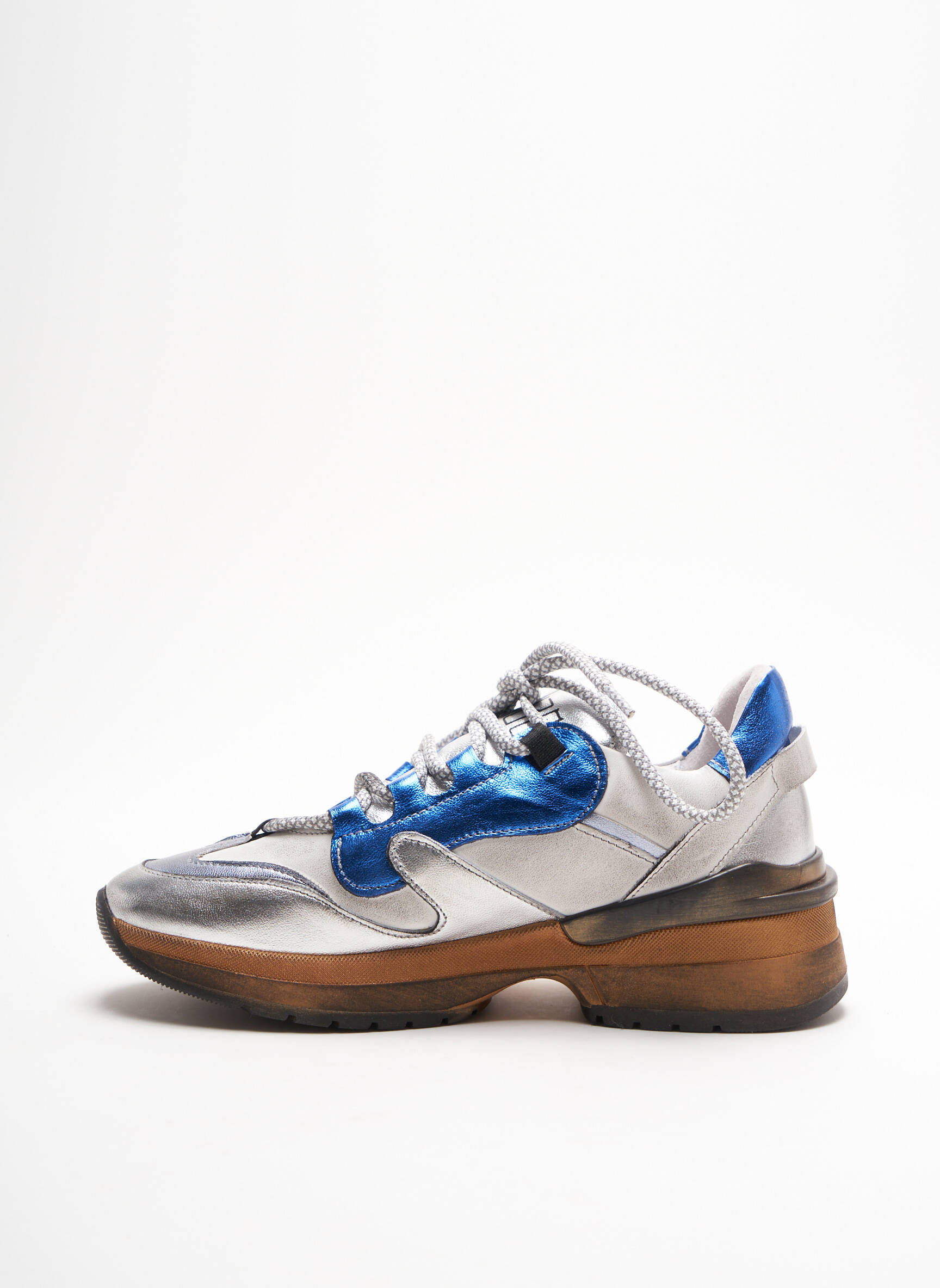 Vaddia Baskets Femme couleur bleu