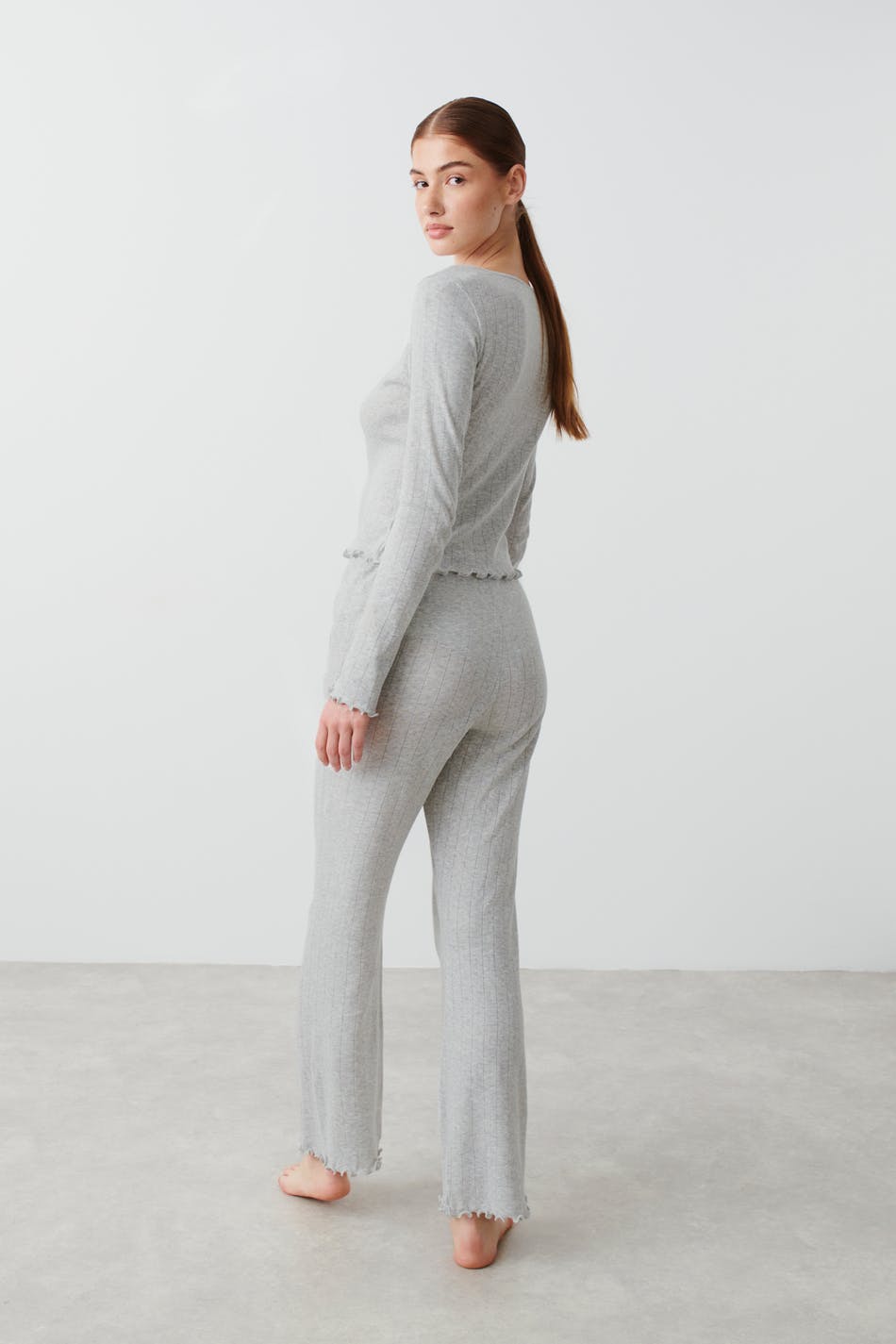 Pointelle trousers