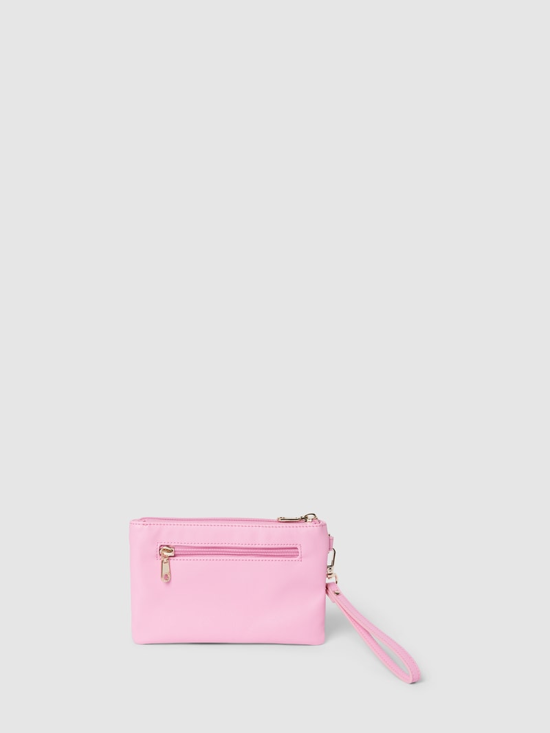 Portemonnaie mit herausnehmbarer Tasche in pink