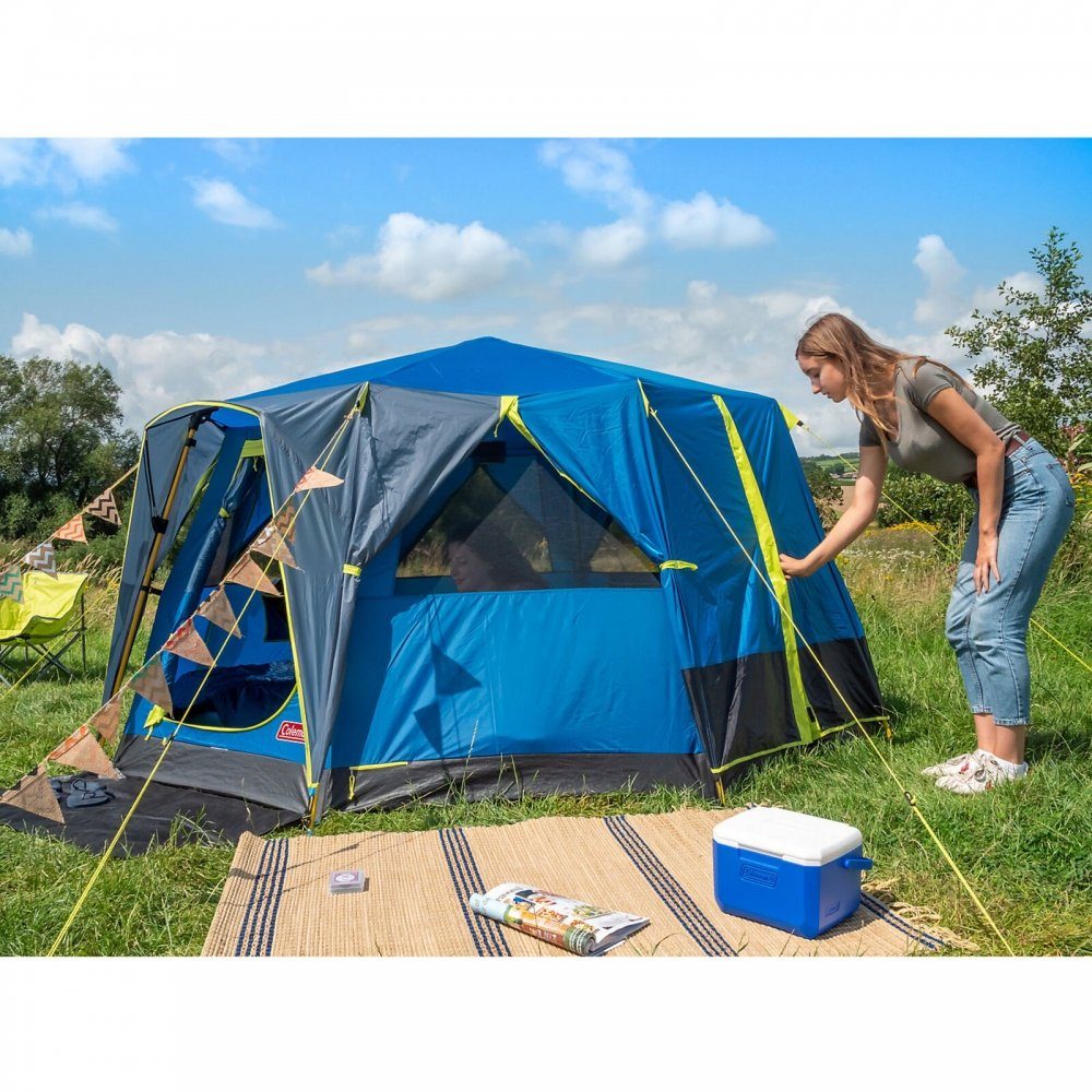 COLEMAN Kühlbox 5QT Performance 4,7 L - Kühlbox - blau/weiß