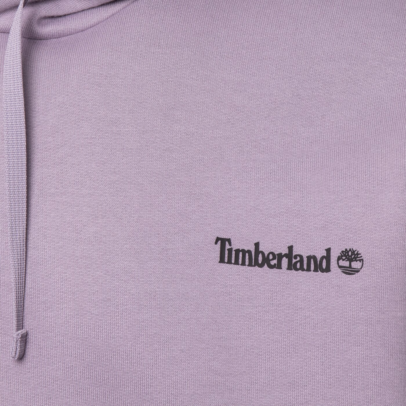 TIMBERLAND HOODIE SMALL LOGO PRINT Violet
