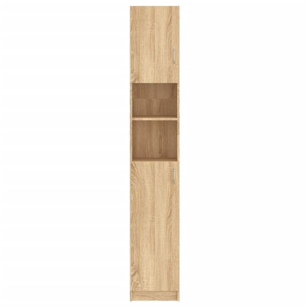 vidaXL Waschmaschinenumbauschrank Waschmaschinenschrank-Set Sonoma-Eiche Holzwerkstoff