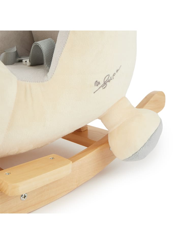 Bieco Spielwaren Schaukeltier Eisbär Lars in Cremefarben günstig kaufen onesize