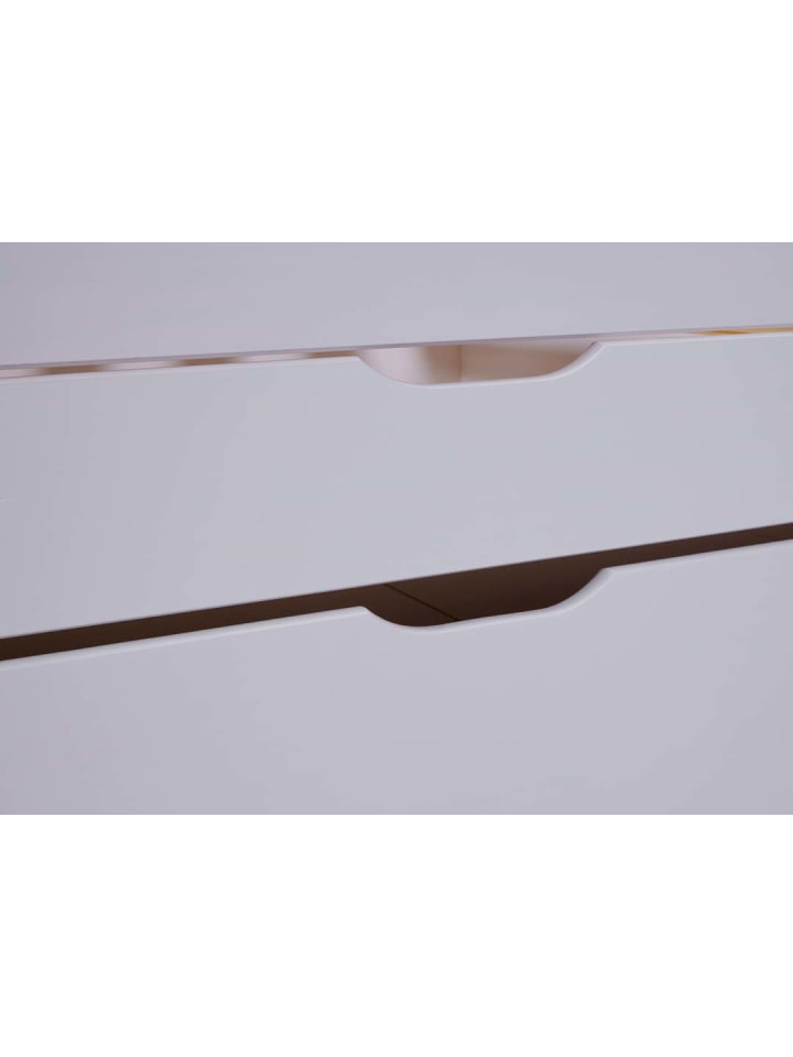 ebuy24 Bett Ulli Weiß 205 x 98 cm günstig kaufen onesize