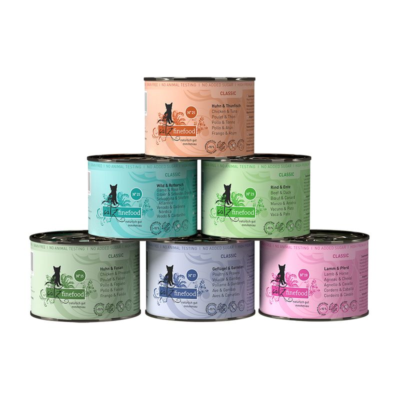 Sparpaket catz finefood 12 x 200 g zu TOP-Preisen