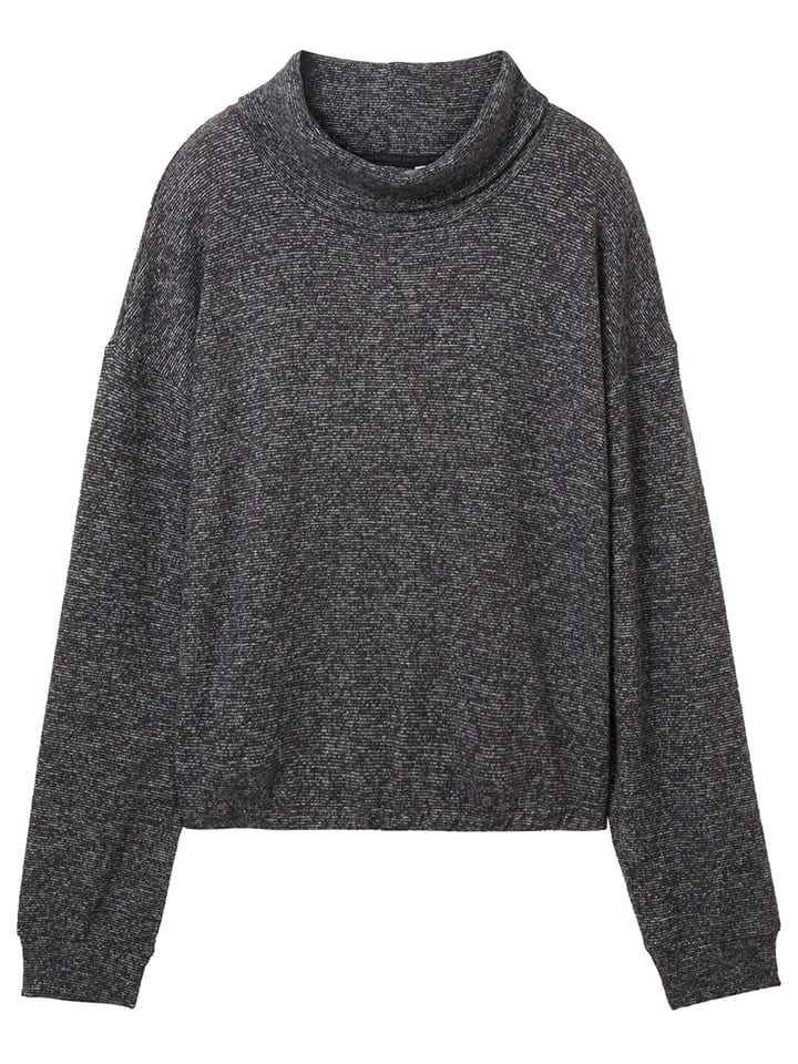 Tom Tailor Sweatshirt in Anthrazit günstig kaufen
