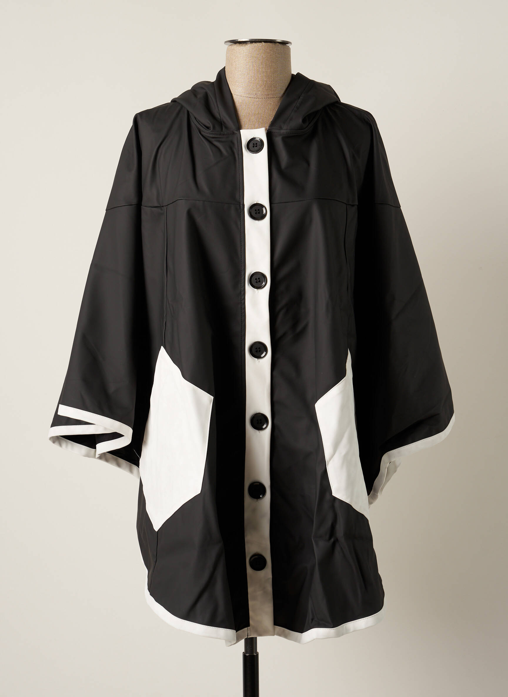 G Oze Impermeables Trenchs Femme couleur noir