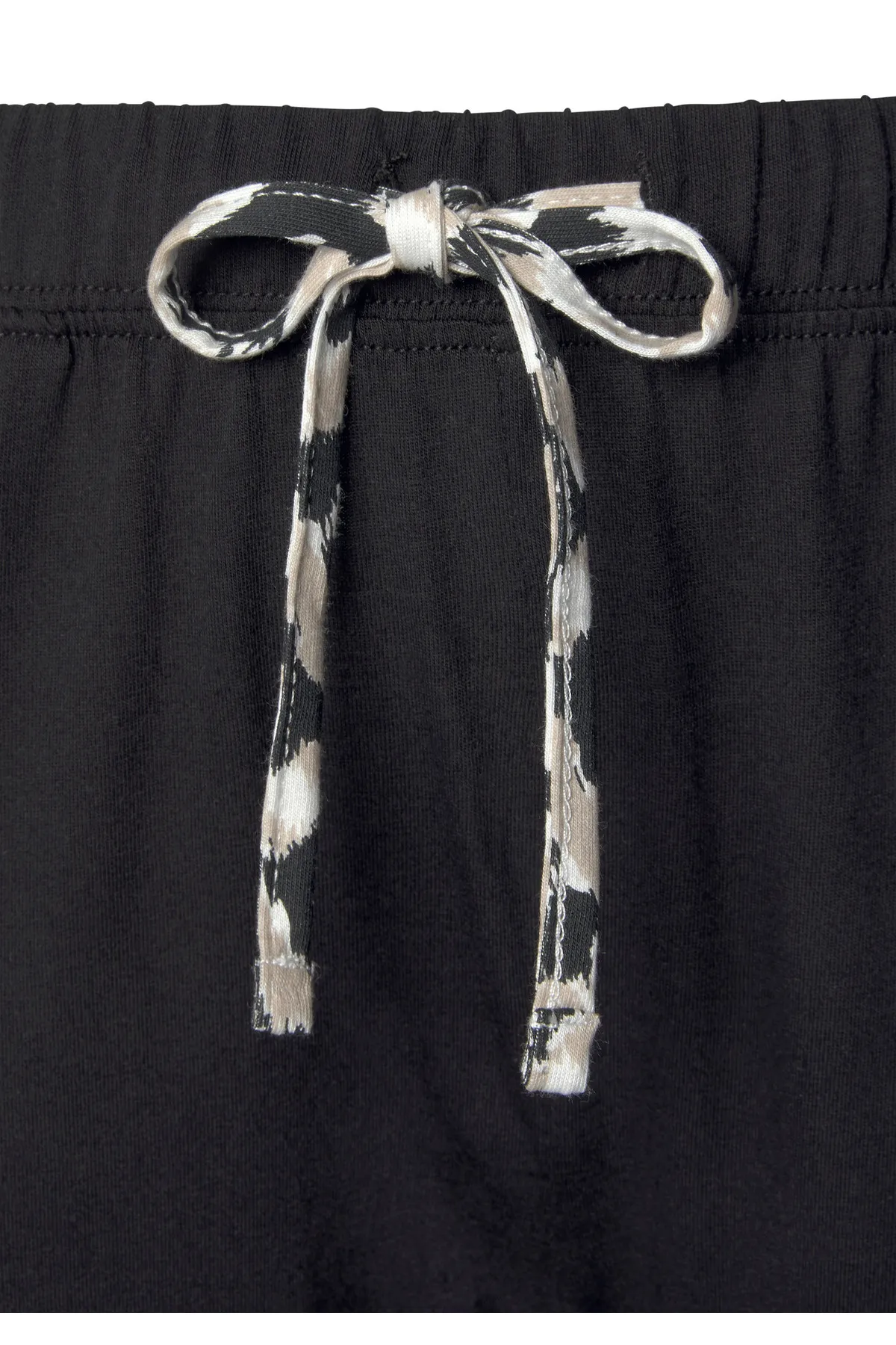 LASCANA  Pyjamahose - Schwarz - Relaxed