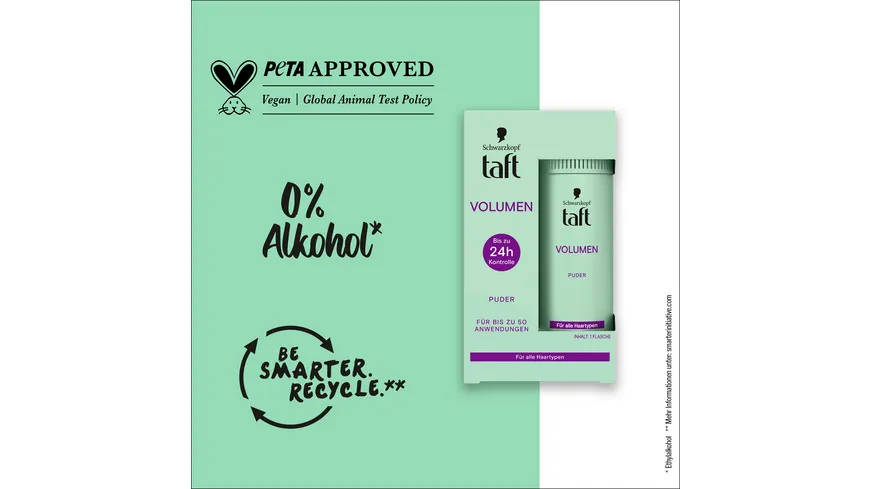 TAFT Volumen Puder 10 g Haltegrad 3 - mittlerer Halt 10 g
