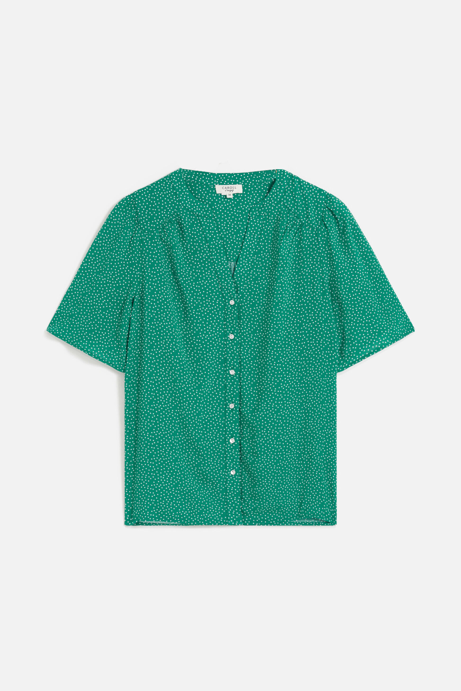 Chemise carla3 vert menthe femme
