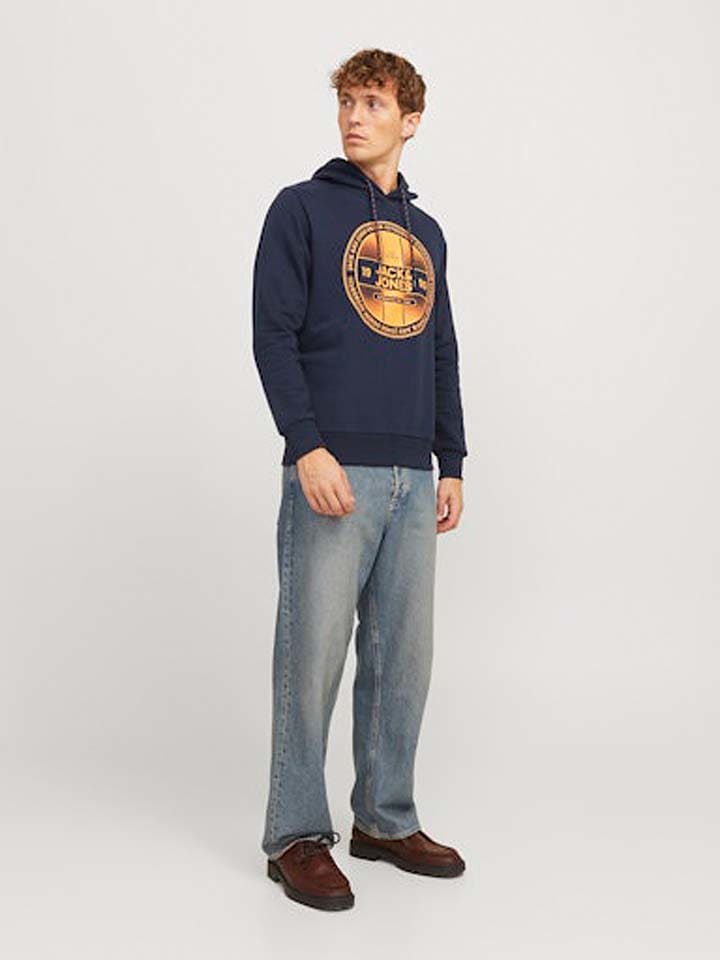 Jack & Jones Hoodie in Dunkelblau günstig kaufen