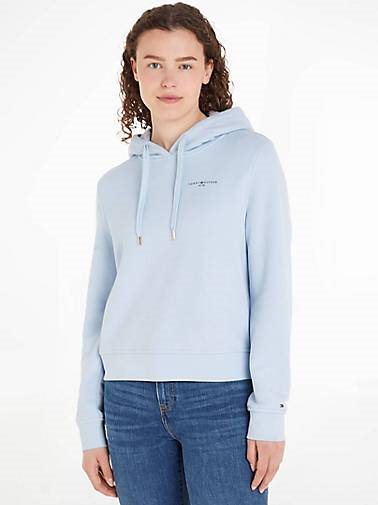 TOMMY HILFIGER Damen Sweatshirt 1985 RLX MINI CORP LOGO HOODIE