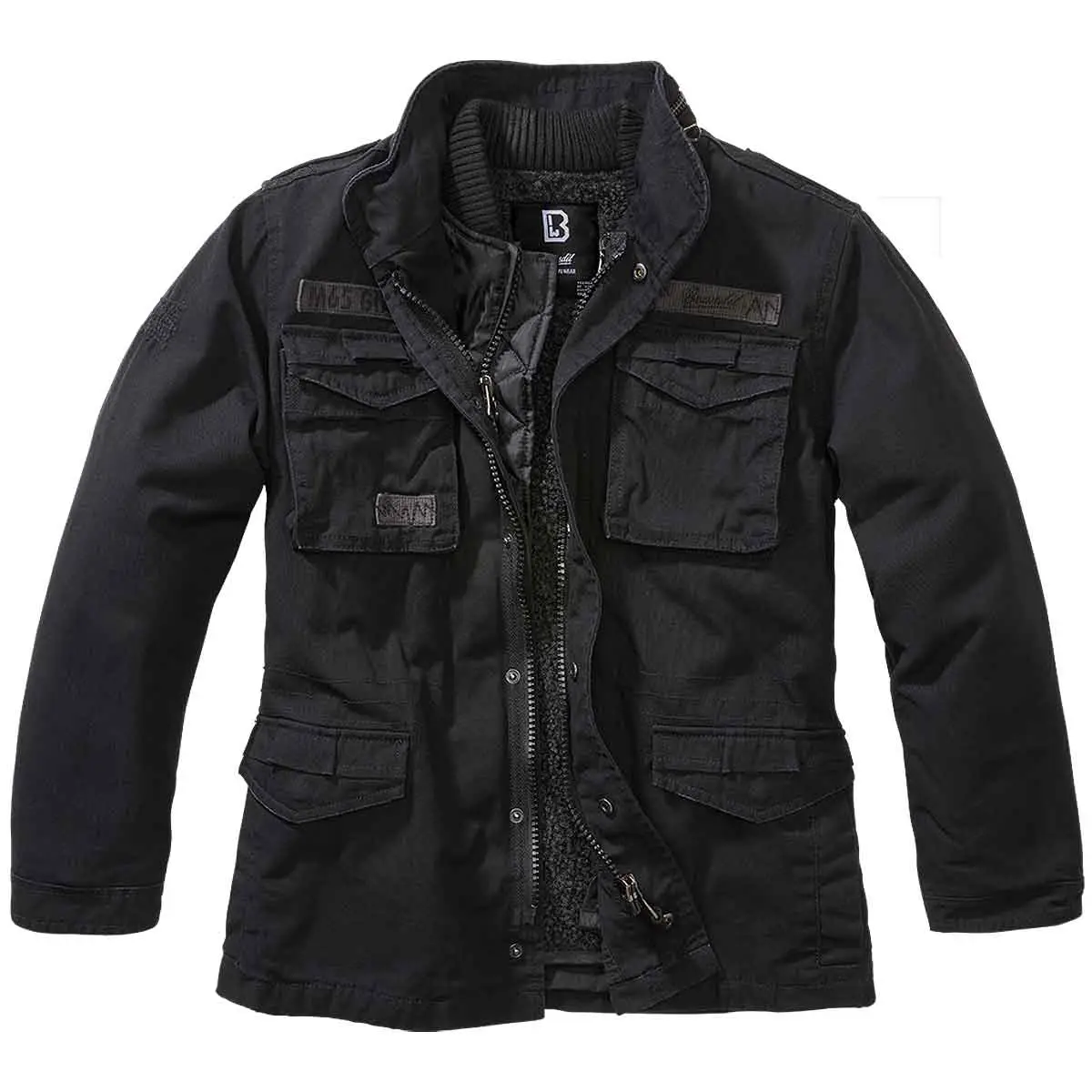 Kids M65 Giant Jacke schwarz